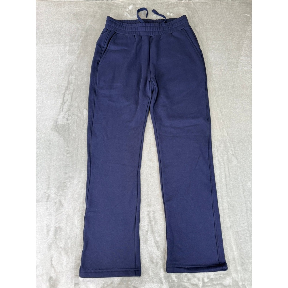 American Giant Straight Sweatpants Mens Small True Navy Blue $130 USA New NWOT